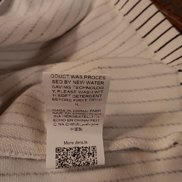 Sumwon Brand Gentlemen's Club Full Zip Up Shirt Brand New W-Tag Size XSmall - Picture 10 of 11